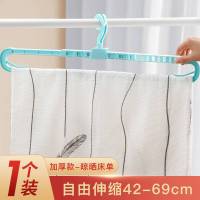 晒被子神器螺旋晾衣架床单杆高层家用简易阳台外凉旋转收纳大架子 两只特大号圆形省空间双人床单棉被通用