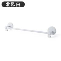 浴室免打孔毛巾架单杆厨房抹布挂架卫生间厕所毛巾杆简约置物架子 套餐五[肥皂盒+毛巾架+拖把架+置物架+吹风机架+