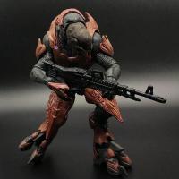 HALO致远星精英斯巴达战士 光环光晕士官长人偶模型玩具公仔摆件车载怪兽麦克法兰 光环精英凯甲不ke脱