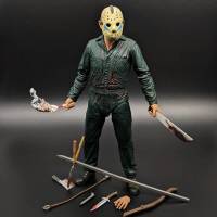 伪装杰森模型 猛鬼街弗莱迪恐怖电影鬼娃人偶玩具摆件 伪装杰森