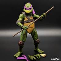 忍者神龟模型漫画版可动人偶儿童玩具拉斐尔公仔摆件 NECA N神龟(全四款)