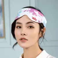 新款2020电加热护眼仪热敷眼罩眼部器遮光睡眠眼睛疲劳 泼墨色 磁吸口