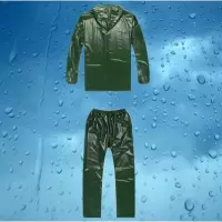 牛筋加厚塑料雨衣雨裤套装 摩托车防水农用工地雨衣雨披防雨服