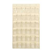 透明挂袋 幼儿园晨检接卡卡袋 挂墙院面扑手机收纳袋墙挂式