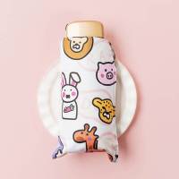 五折晴雨伞两用轻便超轻防晒防紫外线遮阳小巧便携儿童折叠太阳伞 白色