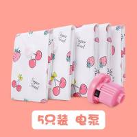 真空收纳压缩袋抽袋子棉被被子衣物空气衣服被褥装大号家用整理袋 10个袋子+电泵 大号(100*80cm)