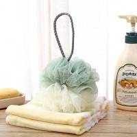 洗澡球6个装双拼色洗澡浴花搓背沐浴球澡花球泡沫搓澡