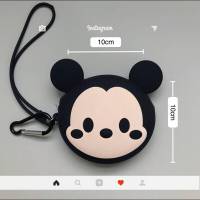 零钱包钥匙包耳机收纳包数据线充电器收纳盒女款可爱挂绳包硅胶