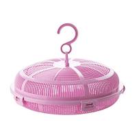 晒衣篮网兜放的架晾袜子网晒物嗮衣网篓神器晒干货内衣晾晒凉 紫色