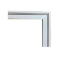 现代简约油画裱画框装裱挂墙大尺寸装饰外框数字创意加厚 简约白(宽)-适合内框厚1.5-2.6cm 内径80*160发线条