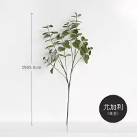 单支手感保湿玫瑰仿真花欧式花束假花装饰花客厅插花摆件 玫红色一扎/6枝(共计18个花苞)