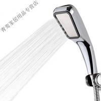 2020新款208浴霸喷头花洒花沙喷头套装太阳能喷头洗澡水龙头淋浴喷头冲 300孔单头+2米软管+免钉胶铝座送免钉胶无需