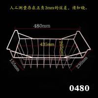 2020新款冰柜里用的置物架 冷柜吊篮筐子食品筐冰柜内置物架网篮食品筐挂筐小架子分隔框通用内部隔层柜 440200