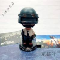 放心购 吃鸡游戏主题装饰摆件大吉大利今晚吃鸡绝地求生烘焙装扮配件 大号A款Q版吃鸡