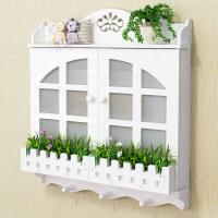 电表箱装饰画免打孔配电箱客厅开关装饰盒 多媒体春意盎然百叶款(侧开门)(送鲜花绿草) 多媒体大号内径宽55cm高45cm