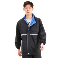 雨衣雨裤套装双层防漏迷彩数码pvc夜光套装分体男士雨衣