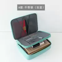 家庭收纳包 家用大容量多功能护照票据户口本文件档案整理袋箱