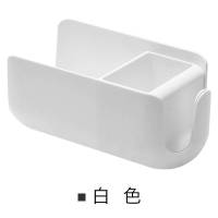 免打孔吹风机架 浴室卫生间壁挂电吹风挂架风筒架子 厕所置物收纳架 白色收藏加购优先发货