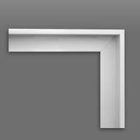 创意时尚油画外框 L型内嵌式装裱数字裱画框 墙面大厅 简约白(宽)-适合内框厚1.5-2.6cm 内径80*160发线条