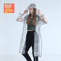 透明雨衣成人外套装男女式学生网红韩国时尚户外徒步雨披骑行便携