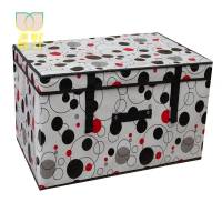 加厚款超大号防水可擦洗收纳箱衣服整理箱被子百纳箱折叠储物箱子 气泡 巨大号60*50*40