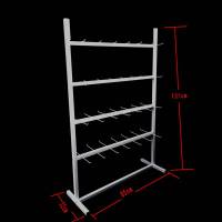 挂件展示架落地单双面小商品首饰品袜子内衣底裤手机配件摆件货架 五层袜子架白色