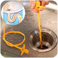 日本通下水道毛发头发清理器管道疏通器通下水管地漏防堵塞