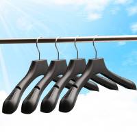 20只装 宽肩防滑女装士宽衣架服装店衣架子衣服架衣服挂衣挂西装无痕塑料衣撑子