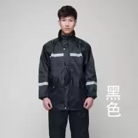 防暴雨雨衣套装雨裤电瓶车分体摩托车防水男全身双层长款外卖骑行