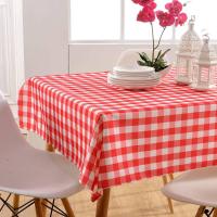 北欧ins小方块酒店桌布防水防油涤纶餐台布茶几布定制 翠绿