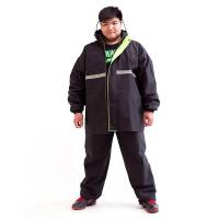 加肥加大雨衣雨裤套装分体骑行雨衣男女大码雨衣单人双层防水下雨外出穿的SN7344