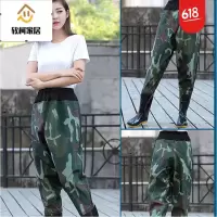 下水裤Y半身齐腰下水裤轻打鱼钓捕鱼裤加厚防水衣服叉裤连体雨鞋雨裤SN4027