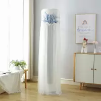 北欧风空调罩圆形开机不取防尘罩立式圆柱柜机客厅格力空调罩吊坠