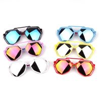 新款韩国小孩墨镜镂空复古儿童太阳镜女孩防紫外线遮阳镜男童眼镜