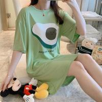 睡衣女夏睡裙女夏季睡衣可爱学生卡通甜美少女家居服短裙薄叮当猫