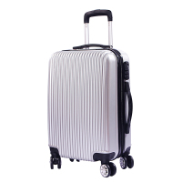 菲泽PHOZEN拉杆箱行李箱万向轮登机箱细条纹旅行箱20寸