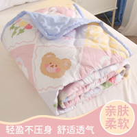 薄款夏季空调被 春秋被子夏被 夏天家用双人床水洗棉被子