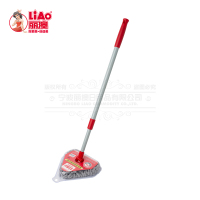丽澳LiAo[可旋转无死角]三角形平板拖把伸缩杆儿童迷你小平拖雪尼尔吸水除尘拖把拖布墩布洗车拖把天花板床底墙体清扫神器