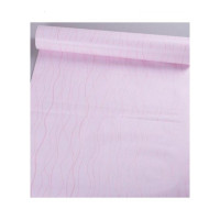 壁纸墙贴装饰贴 60lm防水防潮可擦洗自粘墙纸背景墙宿舍卧室温馨翻新贴画10米 60宽10米粉色条纹 仅墙纸