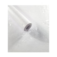 壁纸墙贴装饰贴自粘墙纸壁纸宿舍卧室温馨背景墙房间装饰墙贴防水防潮3D立体10米 乳白色 10米白色月季 仅墙纸