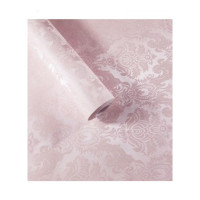 壁纸墙贴装饰贴自粘墙纸壁纸宿舍卧室温馨背景墙房间装饰墙贴防水防潮3D立体10米 深灰色 10米粉色锦绣 仅墙纸