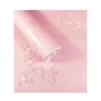 壁纸墙贴装饰贴防水自粘墙纸简约现代北欧纯色墙贴卧室温馨寝室壁纸翻新贴纸10米 桔红色 10米粉色月季 仅墙纸