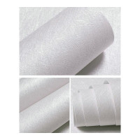 乐拼购其他品牌壁纸墙贴装饰贴仿蚕丝墙纸客厅卧室餐厅纯色素色宿舍店铺防水可擦洗米粉色壁纸 奶白蚕丝 仅墙纸