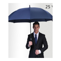 乐拼购其他品牌雨衣雨伞太阳伞雨伞男女自动晴雨两用超大号双人防风复古长柄商务防晒遮阳伞定制 25寸高尔夫直柄蓝色