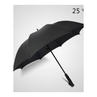 乐拼购其他品牌雨衣雨伞太阳伞雨伞男女自动晴雨两用超大号双人防风复古长柄商务防晒遮阳伞定制 25寸高尔夫直柄黑色