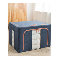 乐拼购其他品牌收纳箱收纳盒棉服收纳箱收纳衣物家用布艺可折叠大号箱子衣柜整理盒特大号