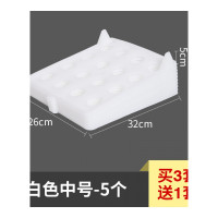 乐拼购其他品牌dressbook懒人衣服T恤衬衫收纳板衣柜整理神器抖音款叠衣板折衣板 白色中号(5个)买三套送一套