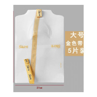 乐拼购其他品牌懒人叠衣板叠衣服神器T恤衬衫收纳折衣服整理模板学生宿舍内务板 大号金色带子款5个装