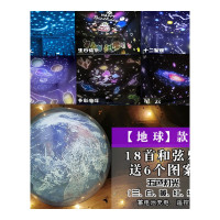 情人节生日纪念照片订制旋转木马水晶球音乐盒八音盒小女孩生日女生天空 [地球款]八音盒+18首音乐+6个图案+充电+可旋转