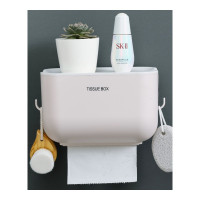 乐拼购其他品牌创意卫生纸盒卫生间纸巾厕纸置物架家用免打孔厕所防水抽纸卷纸筒